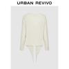 UR Women's Sequin Tie-Strap Crop Knit Top