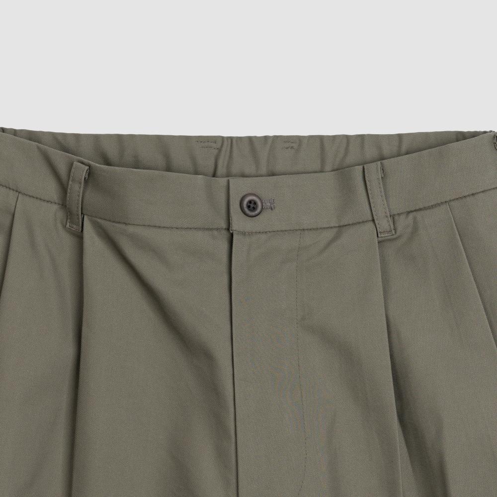 Someoses Guggenheim Wide Tapered Pants (Olive)
