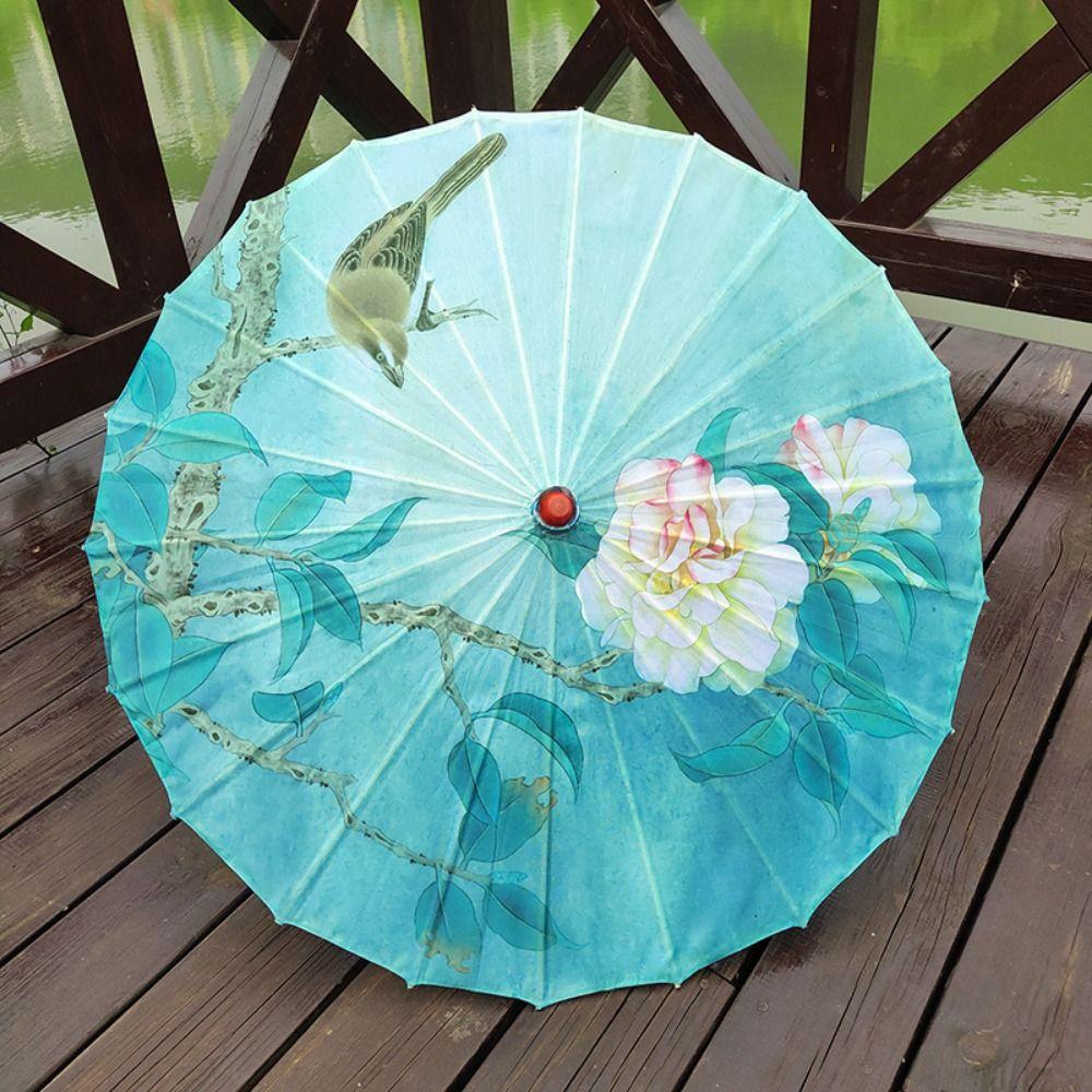 Handmade Oiled Paper Umbrella Decorative Hanging Dance Umbrella  Classical Dance