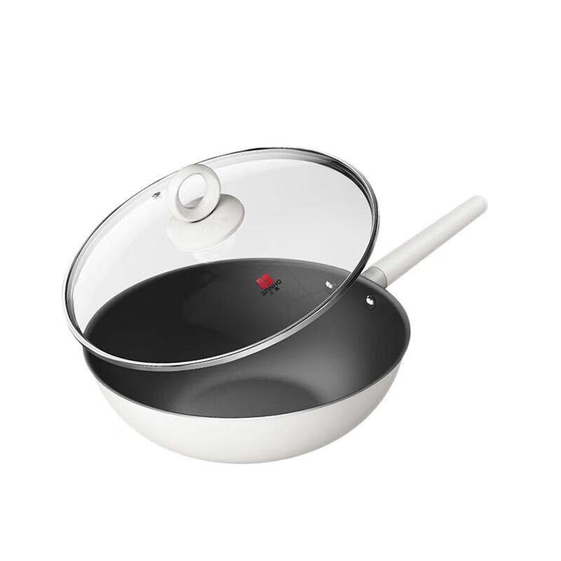 Sanhe 0-Coating Nano Non-stick Wok