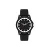 AE Wrist Watch Quartz Movement Silicone Strap Black Dial Unisex AX2520