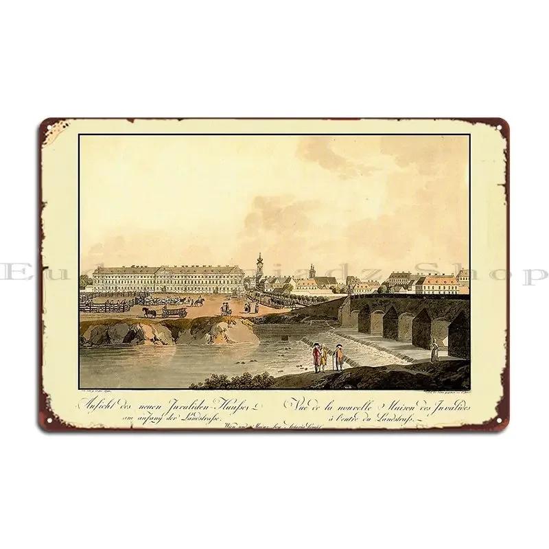 Vienna Austria Metal Sign Party Retro Wall Custom Customized Create Tin Sign Poster 20x30cm(7.8x11.8inch)