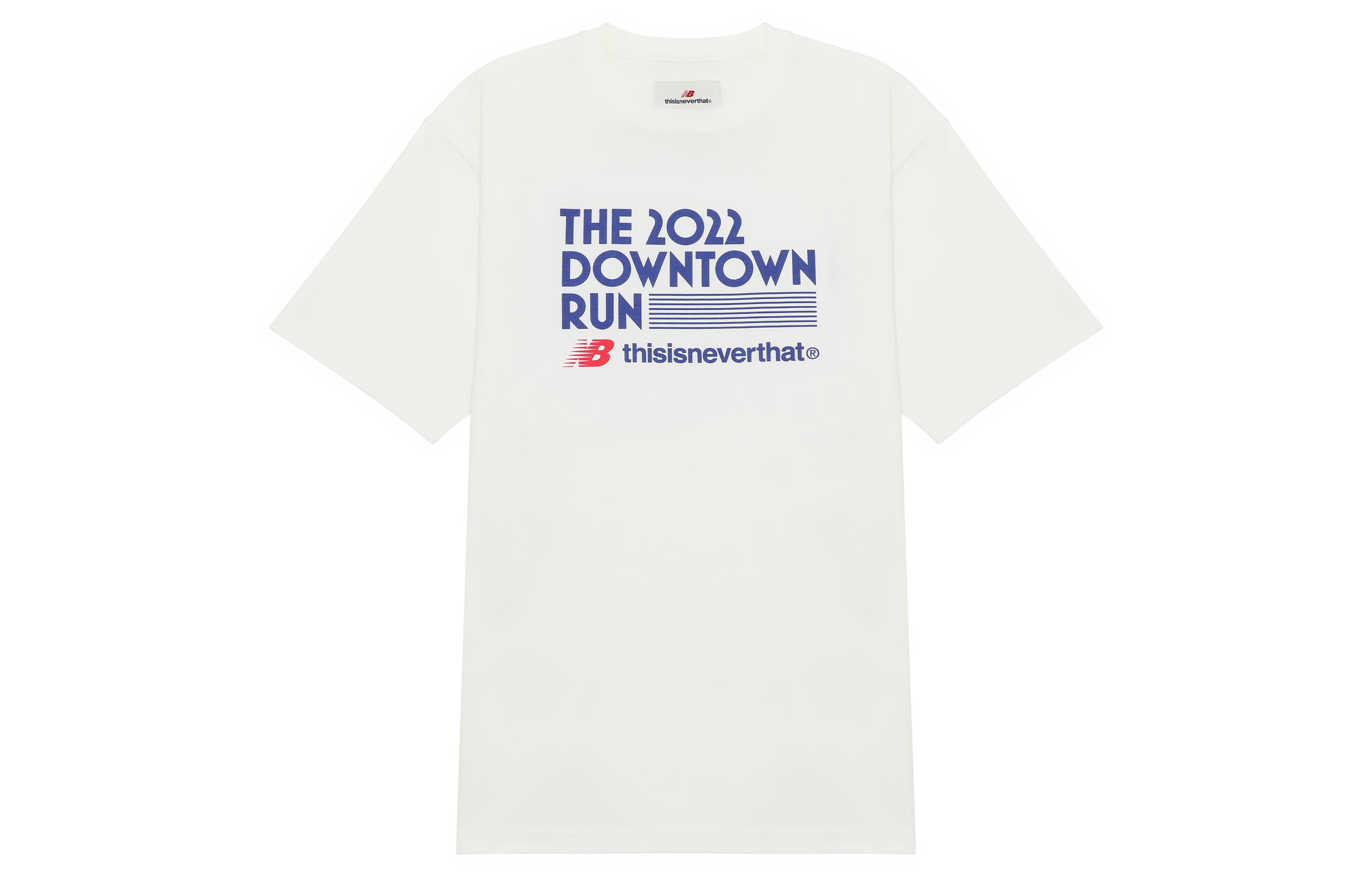 New Balance X Thisisneverthat T Shirt NEC3L013-WT L