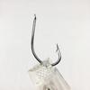 Sea Fishing Hooks: 100-Pack Fine Steel Marushi Hooks with Barbs, High-Carbon Steel, Sizes 3#-36, Long Handle.