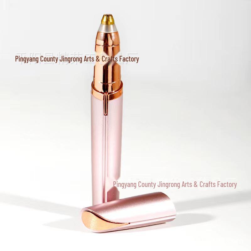 Electric Eyebrow Pencil & Lipstick Set with Rechargeable Eyebrow Trimmer
