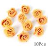 Autumn Orange Artificial Flowers Silk Fake Flowers for Home Room Decor Garden Wedding Decoration Bouquet Wreath Gift Accessories