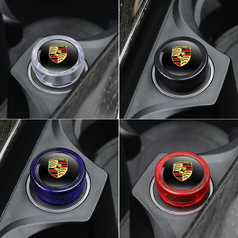 ABS Auto Zigarettenanzünder Abdeckung Staubdichte Dekokappe Für Porsche Cayenne Panamera Macan 911 718 Taycan Boxster Cayman 918