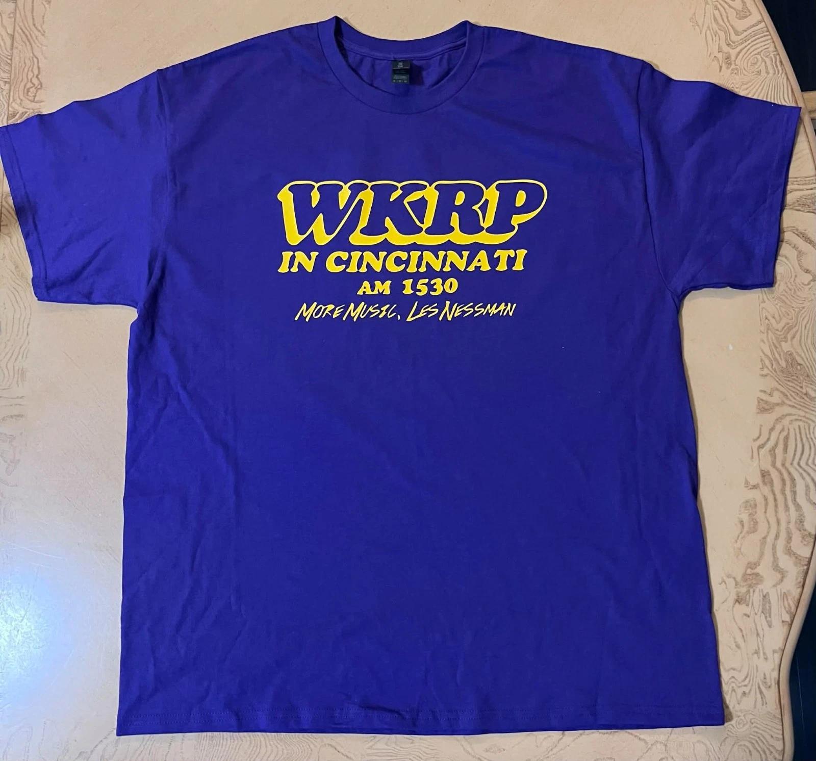 WKRP in Cincinnati T shirt Tee Nessman TV show Classic XXL