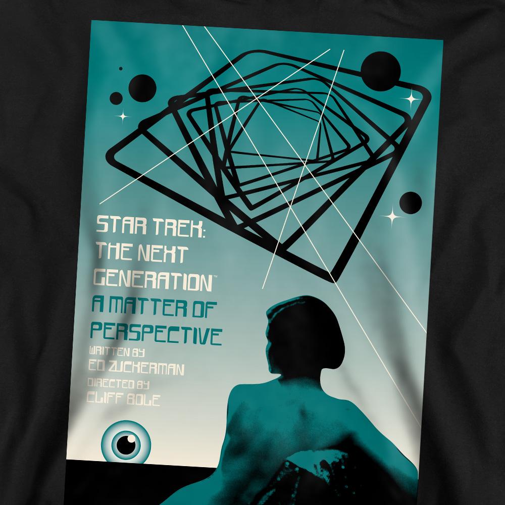 STAR TREK Unisex mikina pro dospělé The Next Generation, 3. série, 14. epizoda