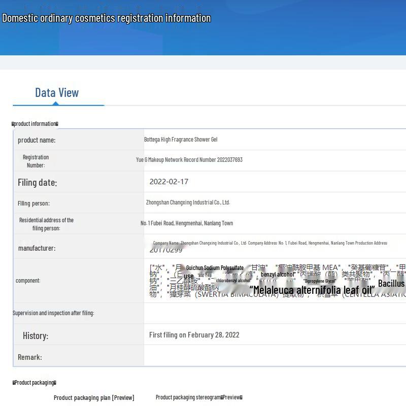 Baitil Highland Fragrance Shower Gel