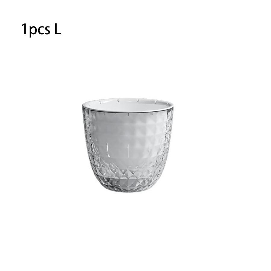 Self-Watering Plant Pots Self-Watering Pots,Double Layer Planter with Reservoir, Clear Flowerpot Decorative Pot for African