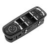7PP959858RDML Front Left Driver Side Window Control Switch with Glass Button for Porsche Cayenne Panamera 2011-2017 Macan 2015
