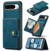 JEEHOOD J01 For Google Pixel 9 Pro XL Case Retro Leather+TPU Phone Cover Detachable Magnetic Card Holder