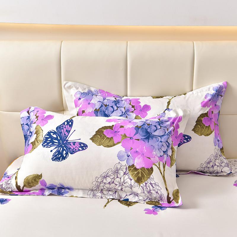 2pcs Pillow Case Printed Pillows Cover Rectangle Pillowcase Soft Pillowslip Capa De Almofada 48x74cm Cushion Covers for Home