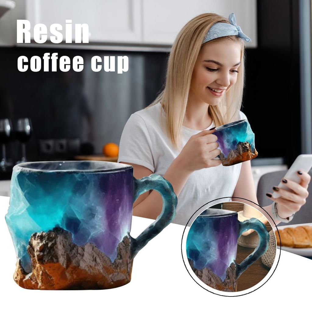 New Coffee Mugs, Coffee Mugs, Natural Coffee Mug, Colorful Mug Translucent Coffee Mug, Elegant Christmas