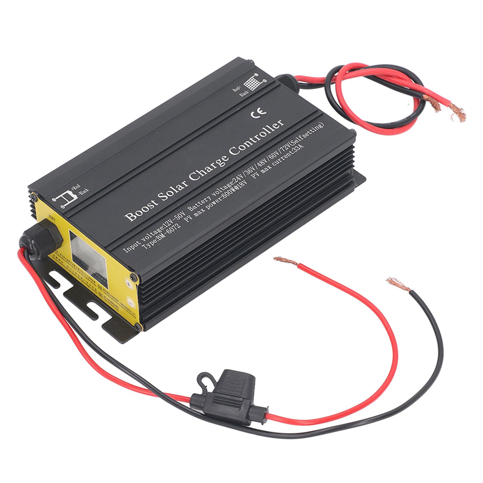 

Boost MPPT Solar Charge Controller 24V 36V 48V 60V 72V Electric Vehicle Charging Voltage Regulator