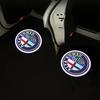 Car Sticker For Alfa Romeo 159 147 2PC For Alfa Romeo LED Car Gate Welcome Light Giulia Giulietta Mito Stelvio Brera 147 156 159 zl9