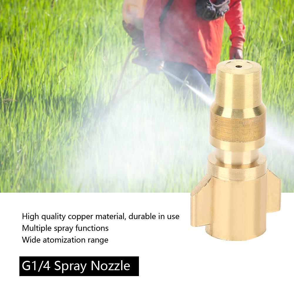 2Pcs G1/4 Agricultural Misting Cooling Water Spraying Nozzle Electric Sprayer Accessories