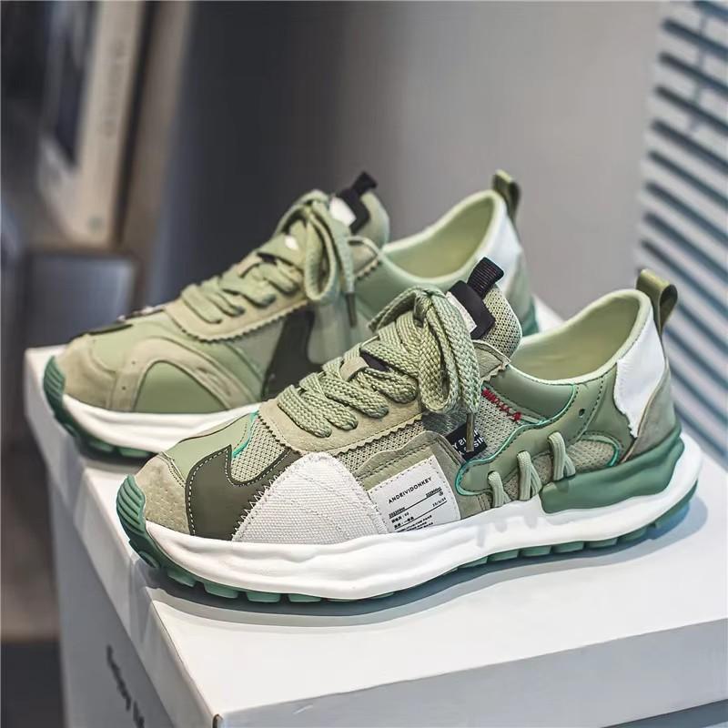 Fashion Men Casual Sneakers Men Platform Mesh Breathable Sneakers Walking Shoes