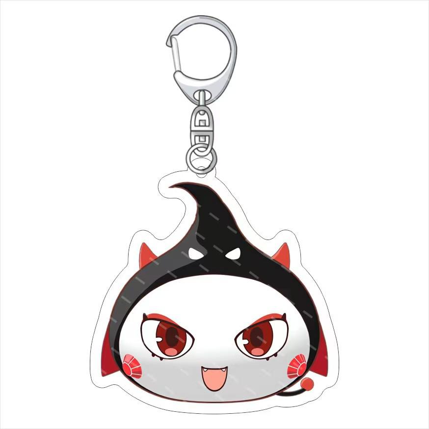 Hoppe-chan: Secret of the Sun Kingdom Black Hoppe Group Acrylic Keychain & Charm