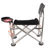 Fishing Folding Chair Breathable Waterproof Portable Camping Chair with Bait Box for Fishing