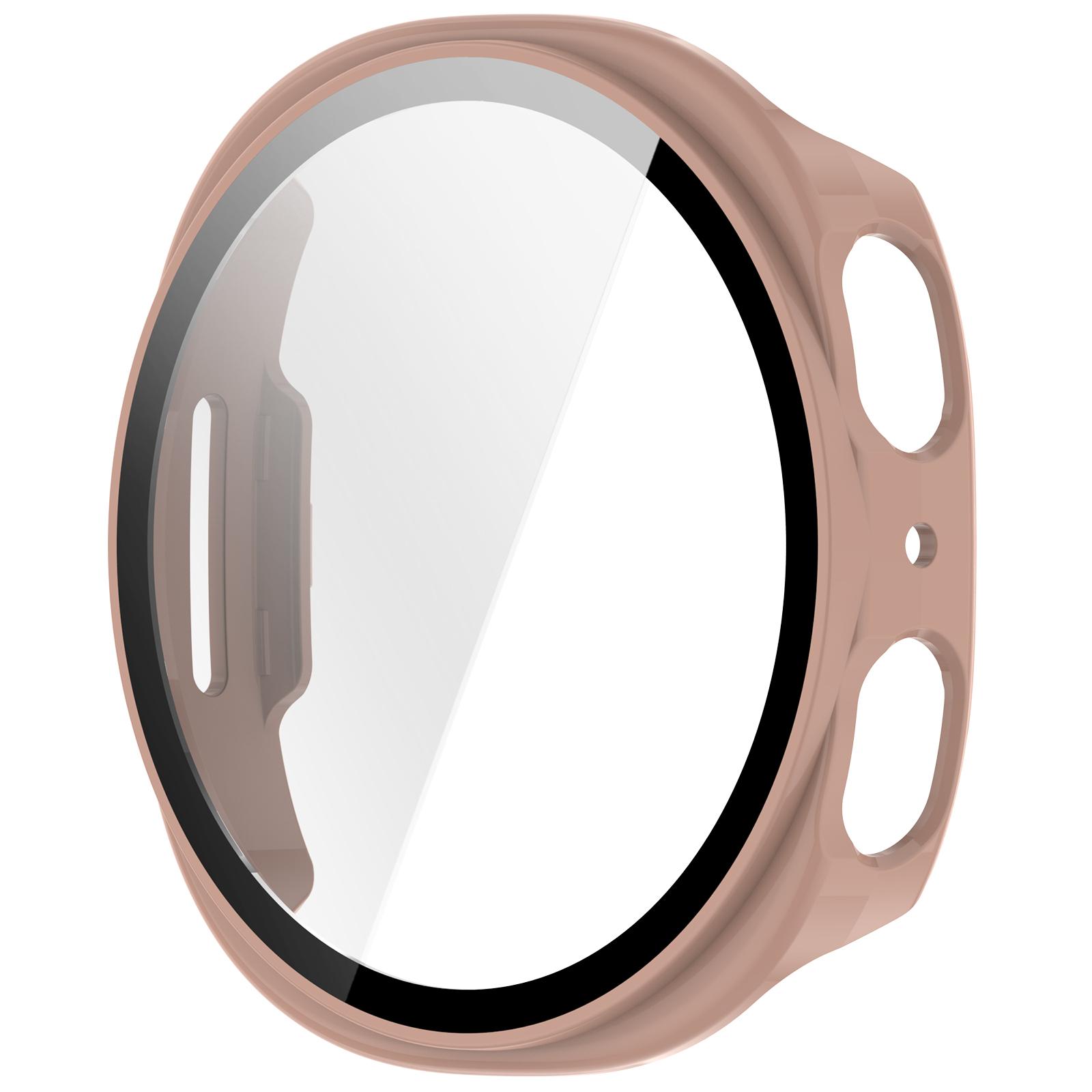 

Скло+чохол Для Samsung Galaxy watch 8 40мм 44мм стійка до подряпин повне покриття захисна плівка для екрану Для Samsung Galaxy watch8 Чохол Galaxy watch8 44mm вишневий рожевого кольору