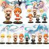 Entzückendes Pvc Anime Sänger Figuren Set Perfekt für Sammler Niedliche Cartoon Spielzeuge