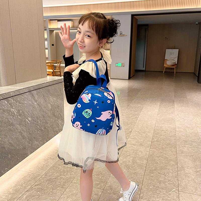 Kindergarten Small And Medium Class Baby Schoolbag Cartoon Cute Pony Boys And Girls Backpack Children'S Backpack