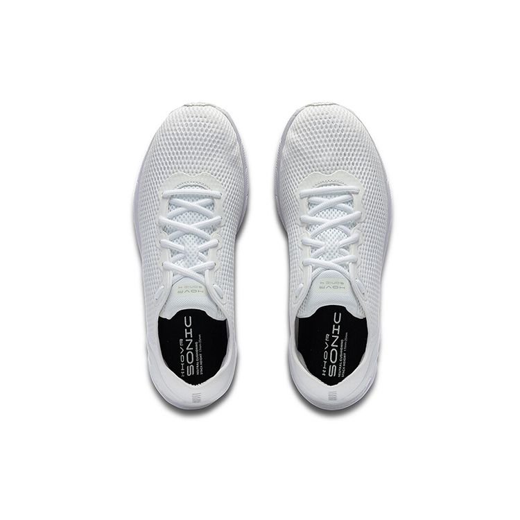 Under Armour HOVR Sonic 4 Comfortable Versatile Low-Top Lifestyle Sneakers Unisex sneakers White 3025206-101