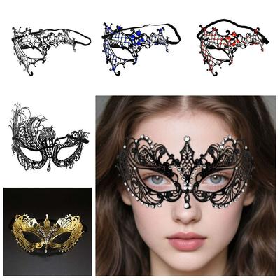 Handmade Halloween Half Face Mask Vintage Masquerade Princess Mask  Fancy Dress