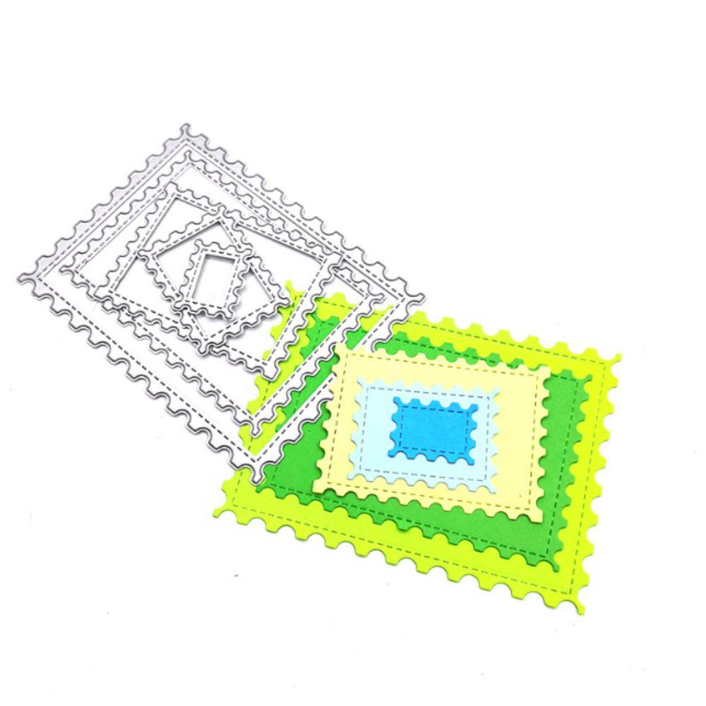 Thin Frame Carbon Steel Die Solid Embossing Die Paper Die Rectangle Frame Die Paper Craft