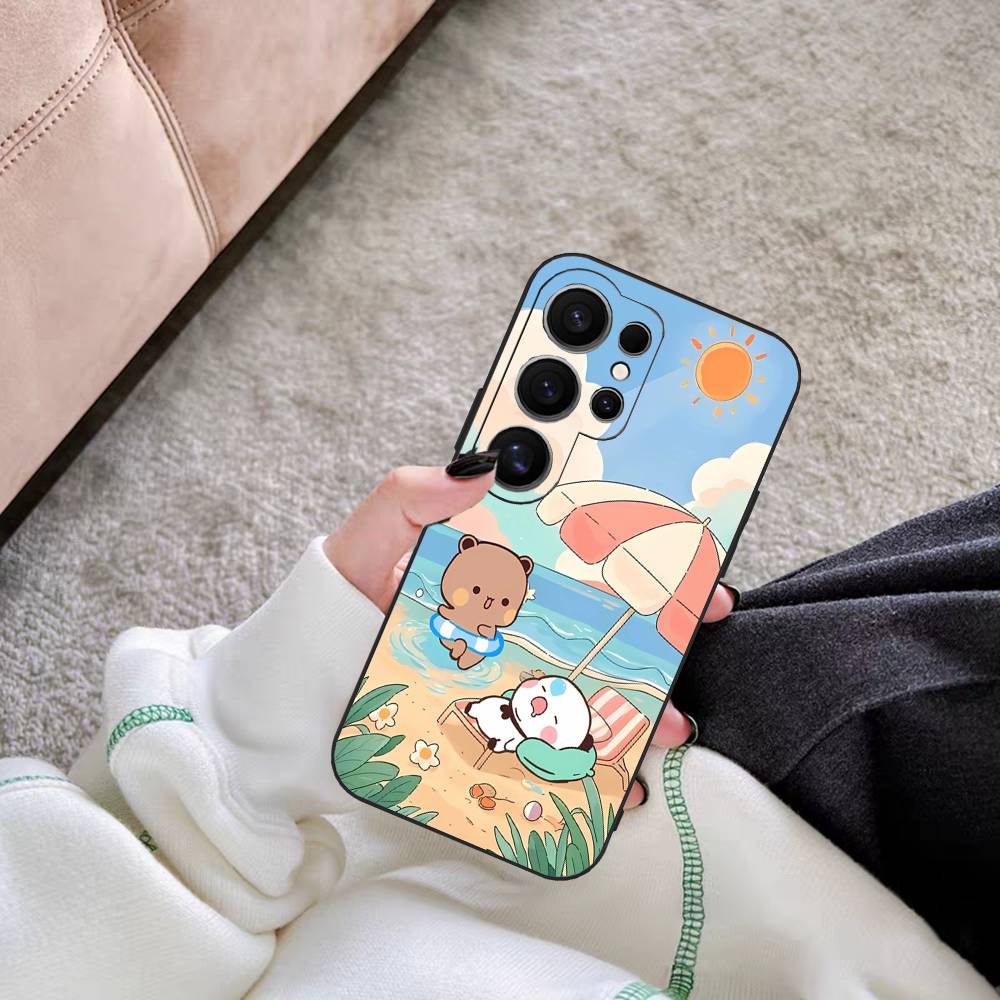 BuBu And DuDu Phone Case For Samsung S 24 Fe 25 Ultra Plus 20 Lite 21 30 22 23 24 22 Ultra 5G Fundas