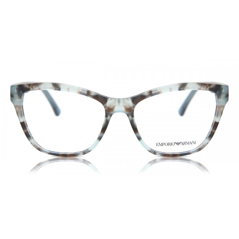 

Emporio Armani Ea3193 5097 Women Eyeglasses Shiny Blue Havana/52