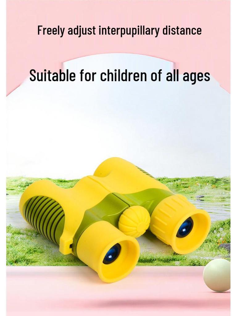 Kids' Optical Glass Telescope Binoculars 10X22 with Eye Protection