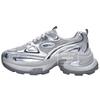 Summer new breathable silver versatile casual platform dad shoes 2912