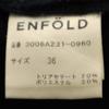 ENFOLD Uncle Slacks pants 36 black Women Used