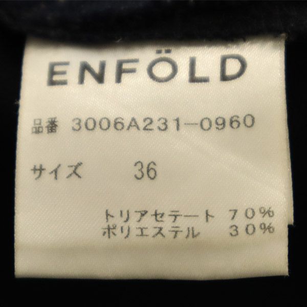 ENFOLD Uncle Slacks pants 36 black Women Used