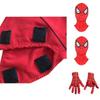 Vibrant Kids Spiderman Mask Full Head Cosplay With Soft Gloves For Halloween Fun