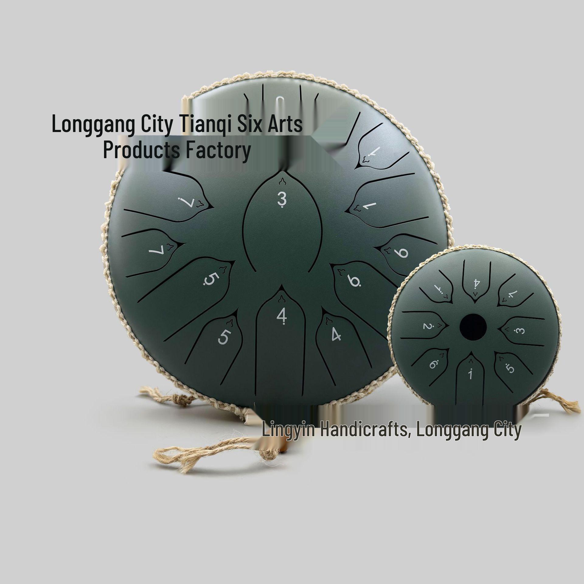 Pei Lü 13  Ethereal Drum - 15-Tone Lotus Percussion for Kids & Adults