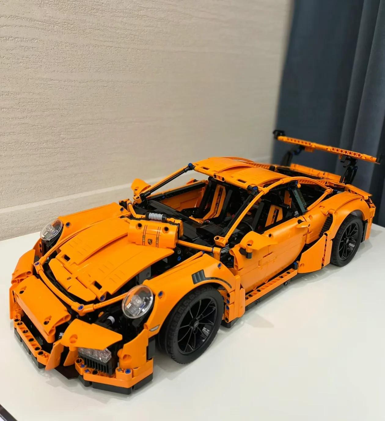 

Hot 2700+PCS Technical GT3 Super Sports Car Model Compatible 42056 Building Blocks Kids Assemble Brick Educational Toy Gifts