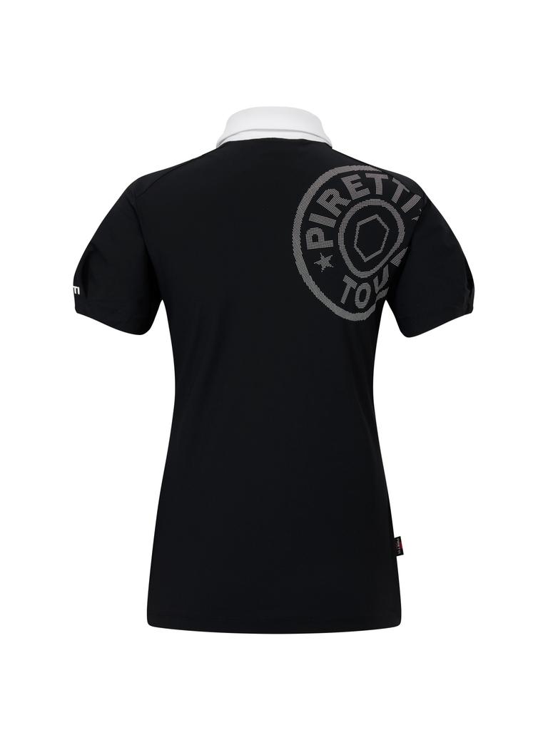 PIRETTI Elite Essential Polo Shirt W_Black
