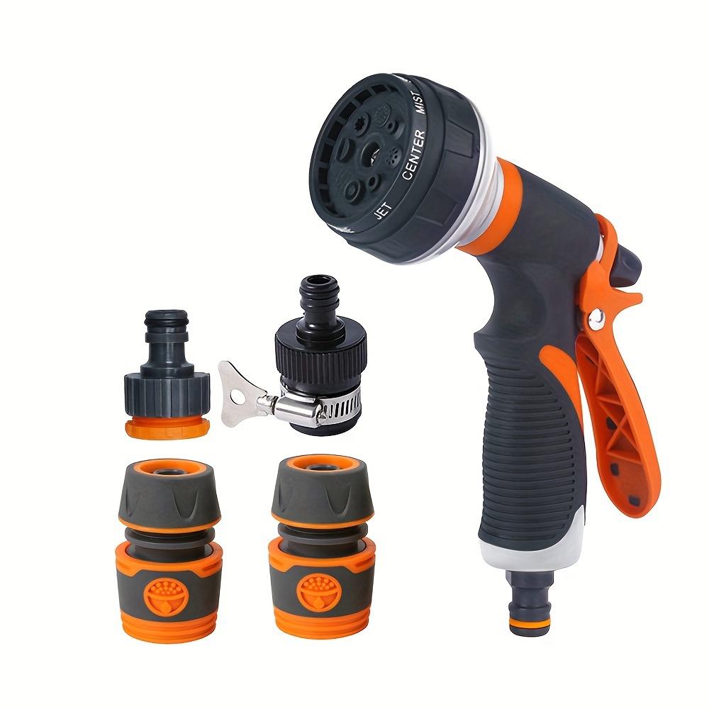 

1pcs Garden Hose Nozzles Adjustable Water Supply Mode Use Outdoor Watering Plants Lawns Pets Interactive Games Children Bathing
