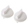 10 Pieces Switch Knobs Microwave Knob Assembly Easy To Install D Shaped Hole Knob Plastic Texture Timer Switch Knob