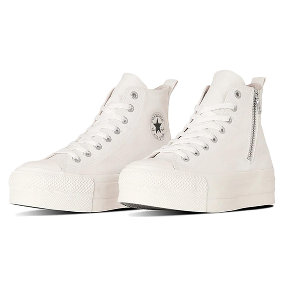 

Кроссовки All Star Lifted Zip ALL STAR LIFTED Z HI Белые см [Converse] 23.0 белый