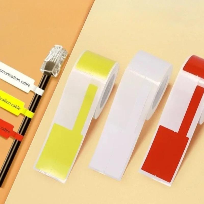 Niimbot M2/M3/B32/Z401 Cable Label Printing Paper Communication Network Wire Classification Self-adhesive Heat Transfer Label