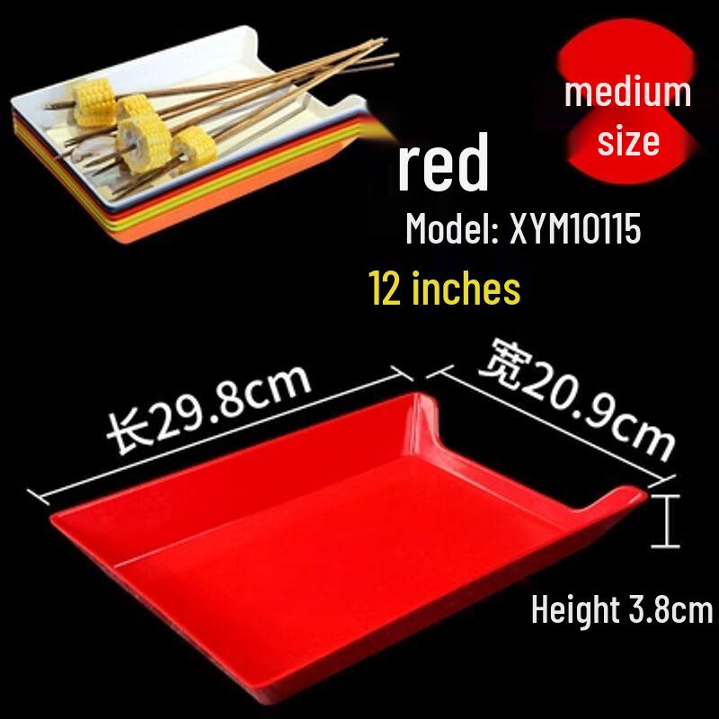 Plastic Rectangular Serving Trays