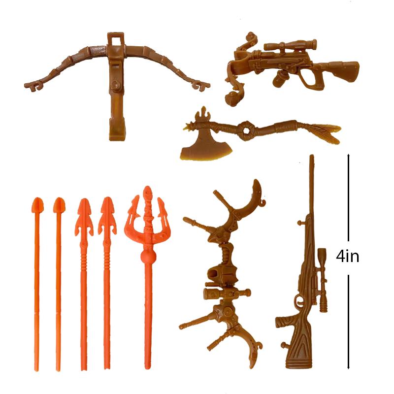 Figure d'Azione di Persone in Scala 1/18 Esploratore Cacciatore Soldato Modello Playset Giocattolo Personaggio Figure Flessibili Articolate Progettato Per Bambini Ragazzi Regalo