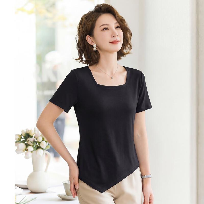 Women s U-Neck Short Sleeve T-Shirt M