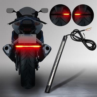 Flexibilný motocykel 48 LED pásik Zadná zadná koncová brzda Smerové svetlá