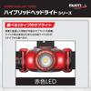 MUSTTOOL Hybrid Wide Maximum Brightness Part Headlight, Beam, 500lm, Number MHL-LR500RD